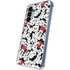 Disney Minnie Mouse Red Color Pop Face Pattern Galaxy A35 5G Clear Case